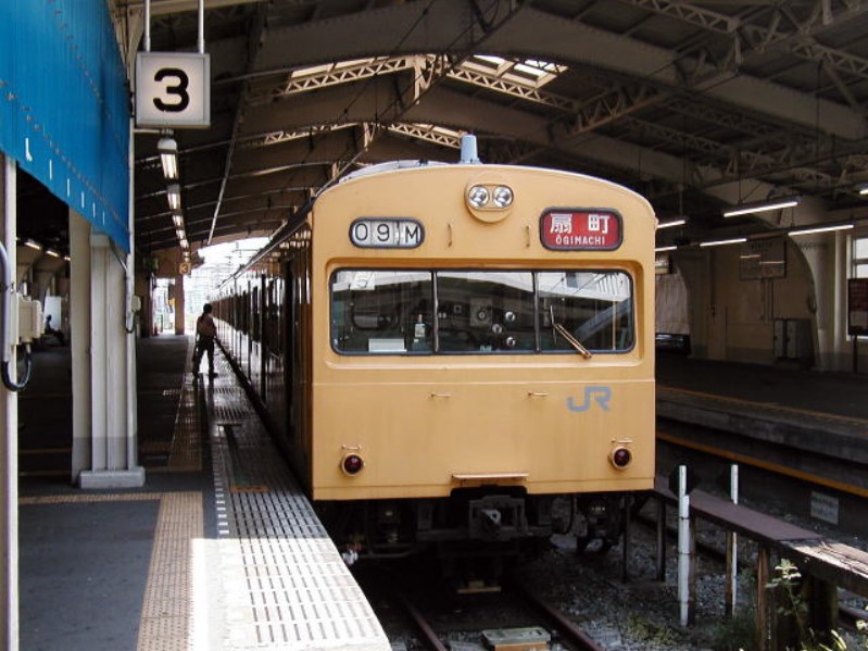 首都圏では見かけなくなってきた103系