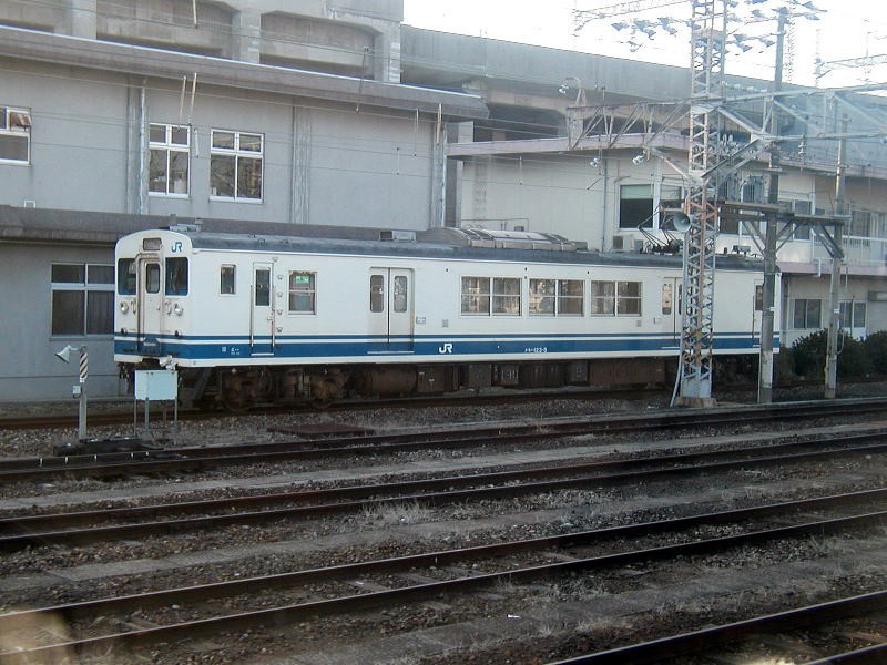 クモハ１２３
恐らく広島駅あたり撮影