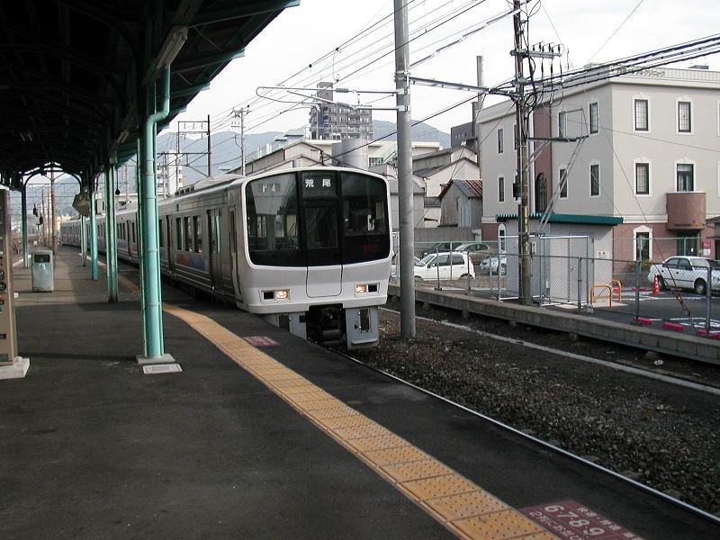 門司でのヤカン列車発遭遇がこれ。ソニックが良かったけど無理言っちゃいけない。