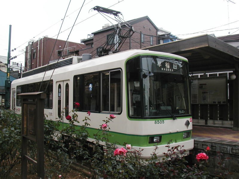 三ノ輪橋駅にて




沿線はバラが植えられている