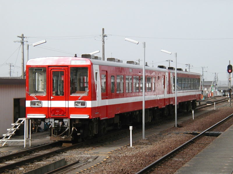 鹿島臨海鉄道大洗駅にて６０００系塗装更新車　撮影日１０／０３／２１